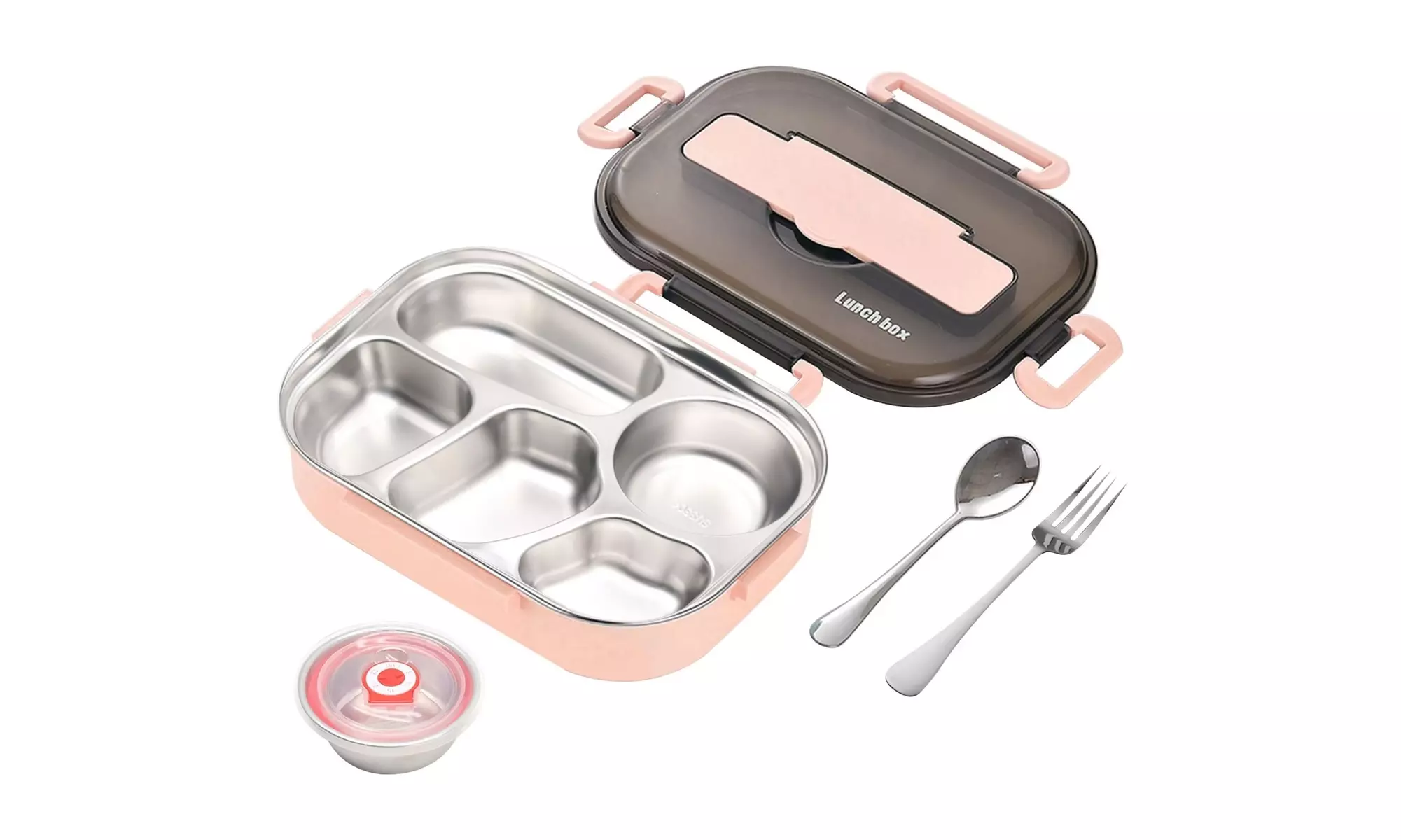 Lunch Box Bento Box Portable Food Containers Food Storage Containers for Lunch - Second Medium