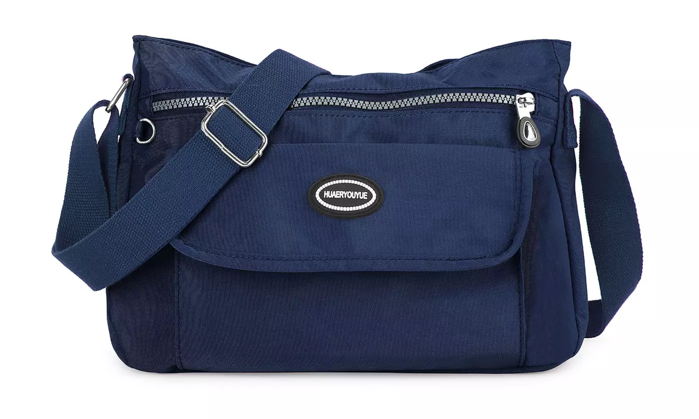 ItBelongs2U Women Nylon Waterproof Shoulder Messenger Lightweight Crossbody Bag