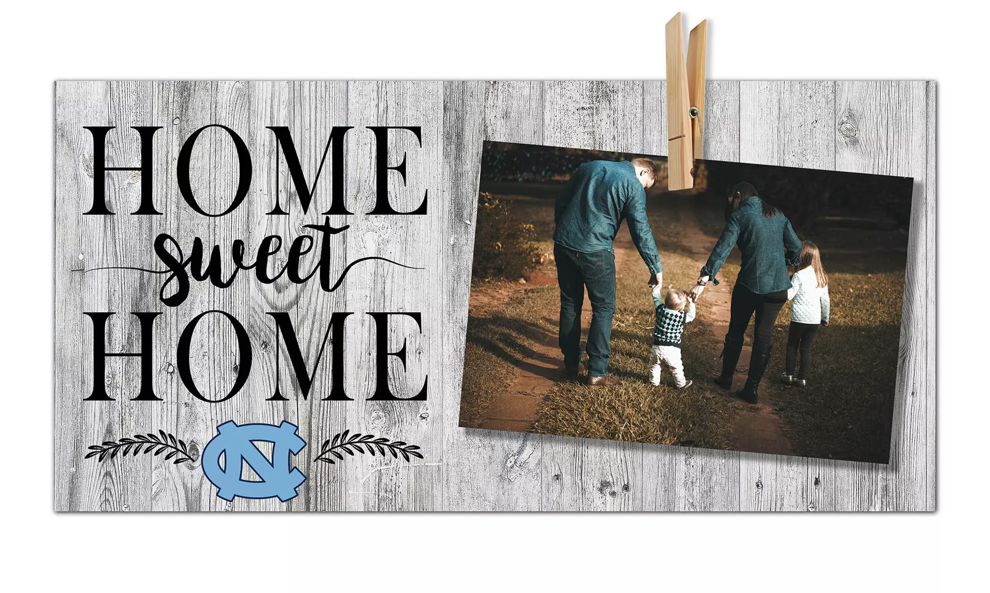 Fan Creations NCAA Home Sweet Home Clothespin Frame - Primary Image