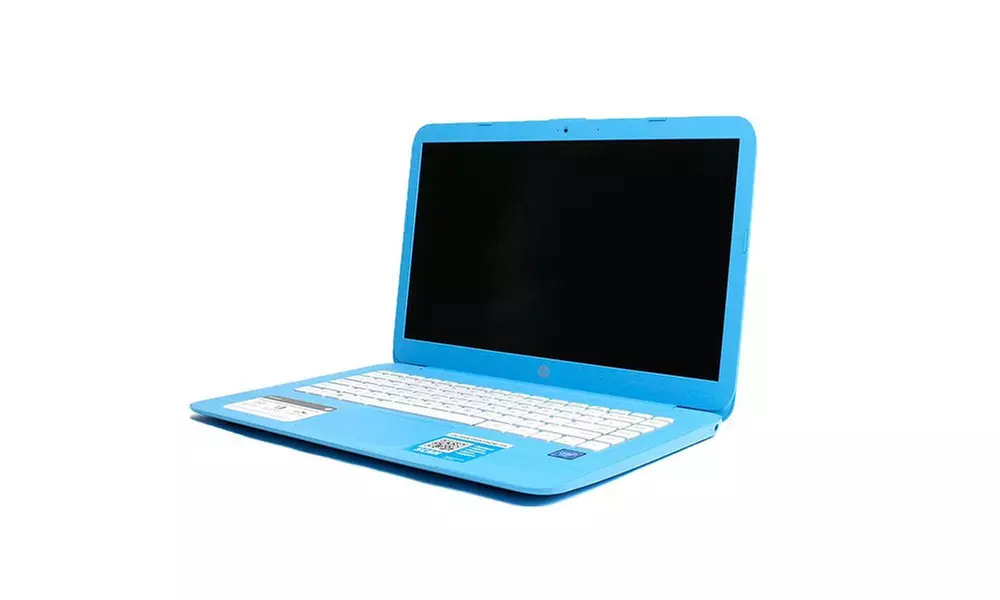 HP Stream -14" Aqua Blue Laptop - Refurbished - Primary Image