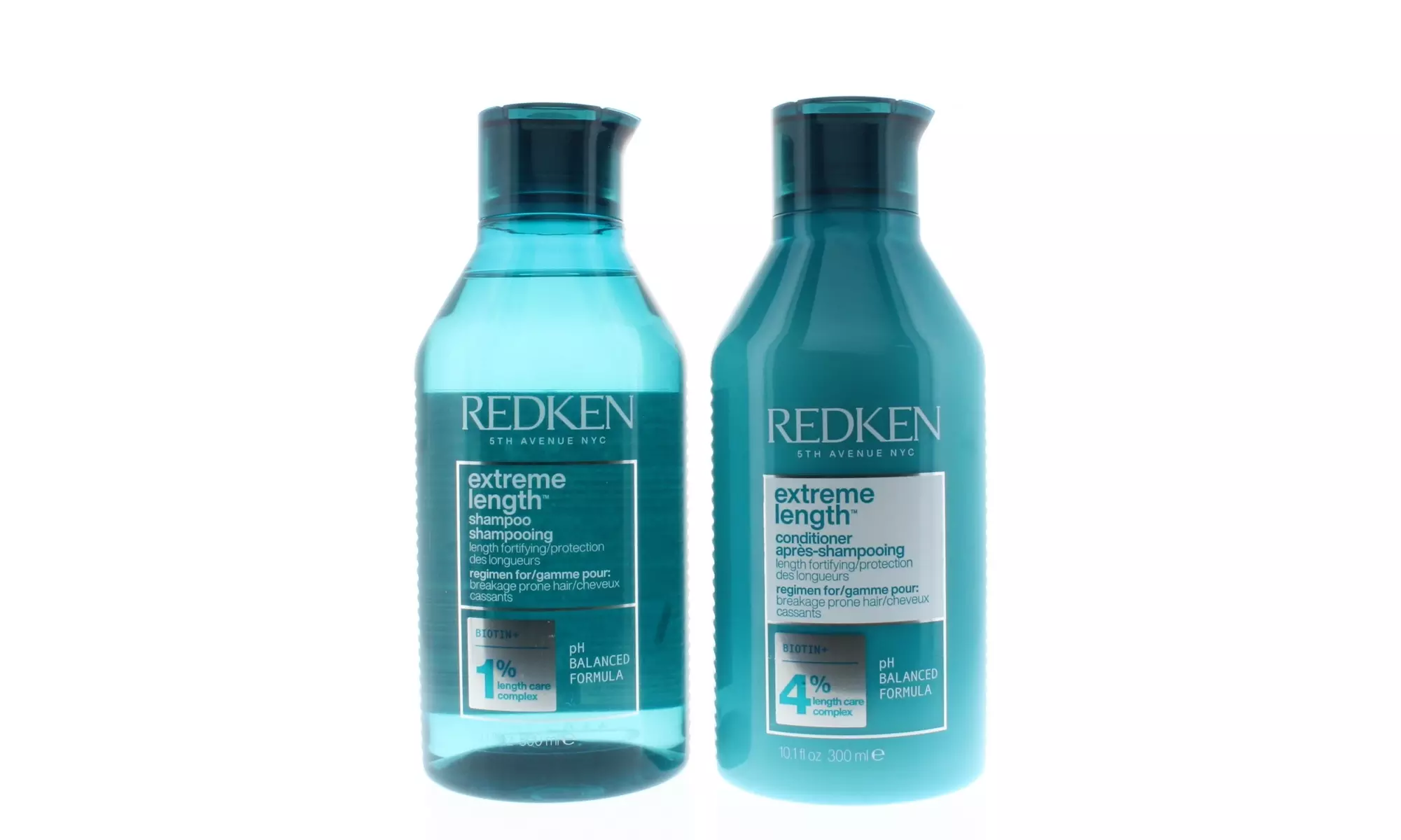 Redken Extreme Length Shampoo 1% & Conditioner 4% Length Care Complex 10.1oz Set - Primary Image