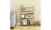 Bamboo Shoe Rack Entryway Shoe Shelf Storage Organizer