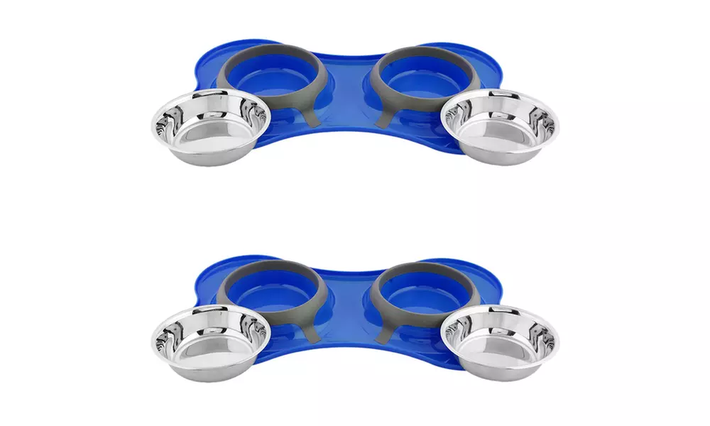 Splash Designer Bone-Shaped Fusion Diner For Pets - Second Medium