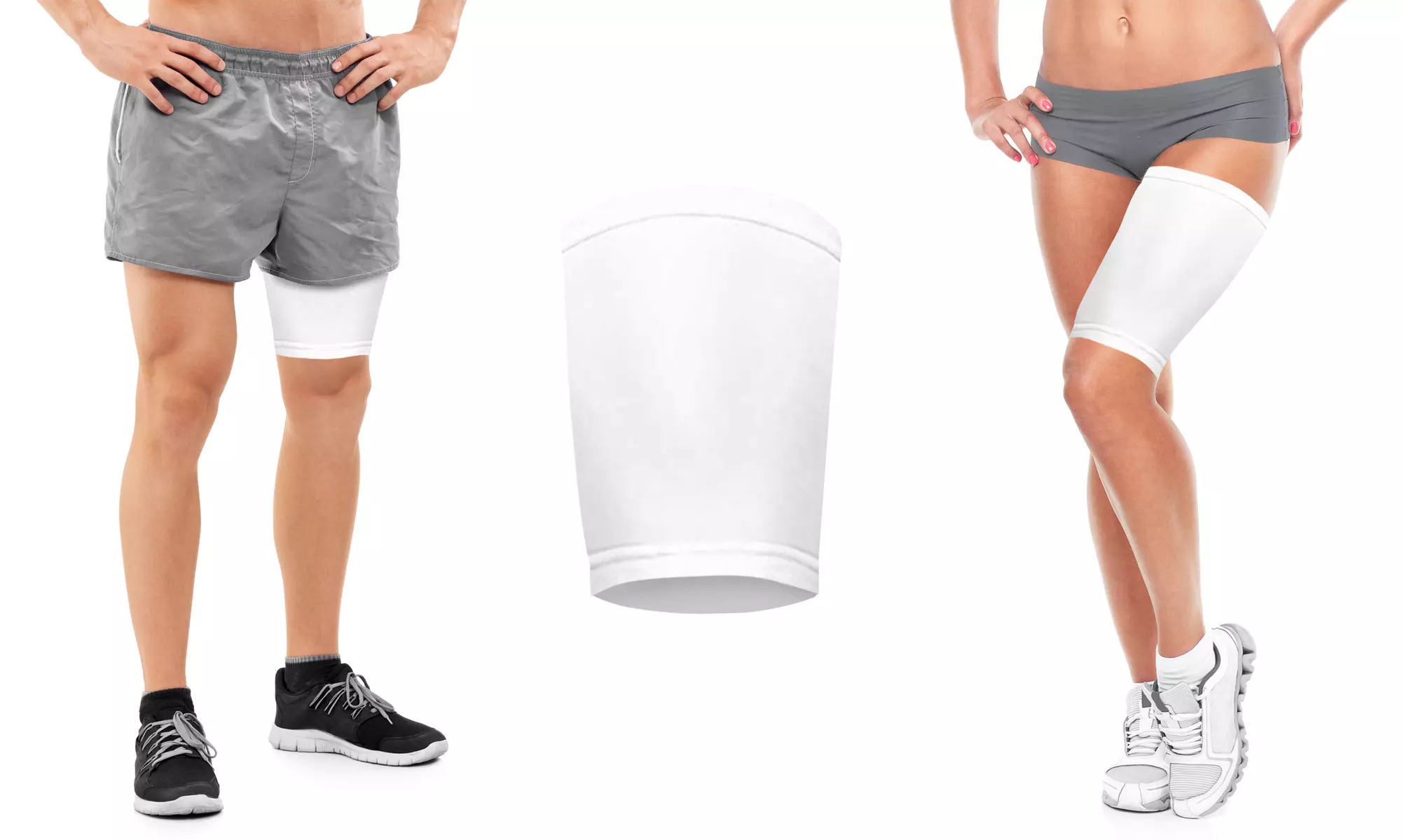 Copper Compression Recovery Thigh Wrap (1-Piece) - Second Medium