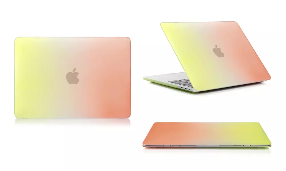 Rainbow-Color See-Through Hardshell Cases for Air & Pro MacBooks (2008-2018) - Second Medium