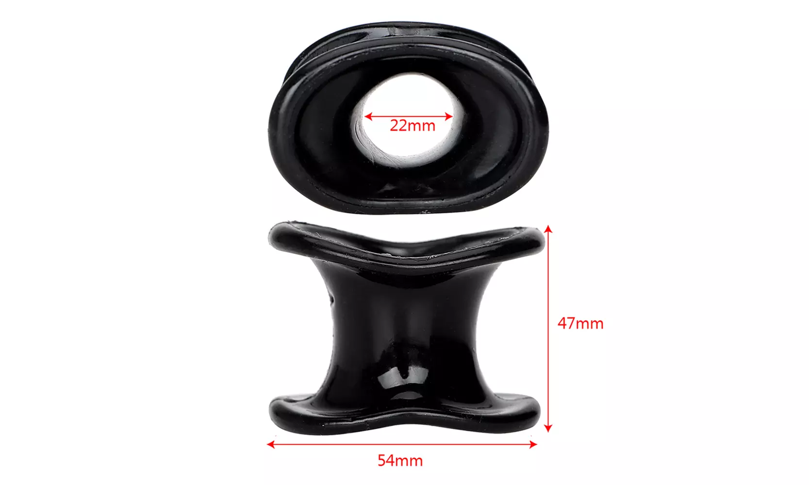 Squeeze Rings Cage Soft Stretcher Enhancer Delay Ball Non-Vibrating C-Rings