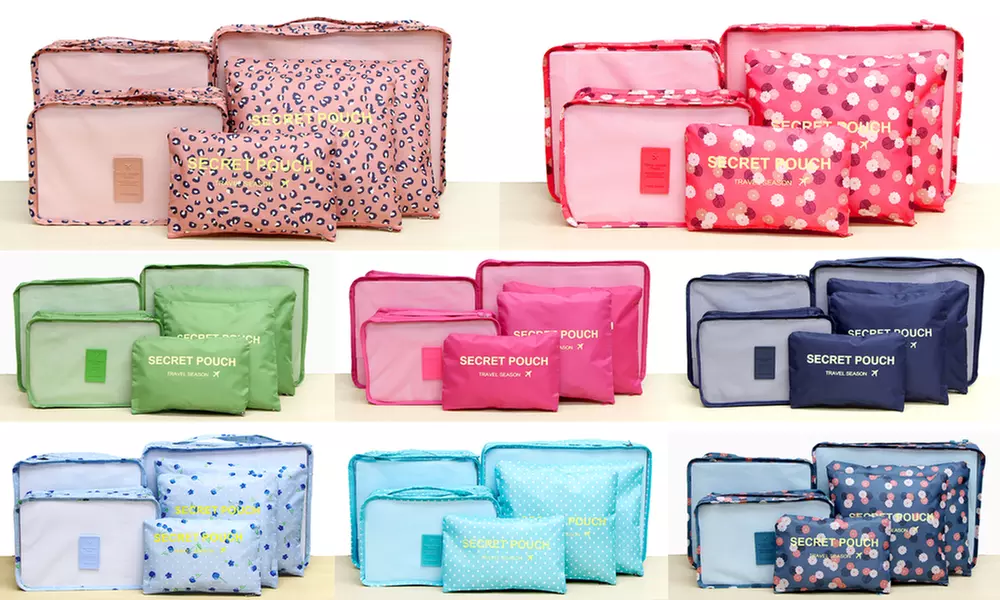 Lightweight Travel Storage Bag Set (6-Piece) - Primary Image