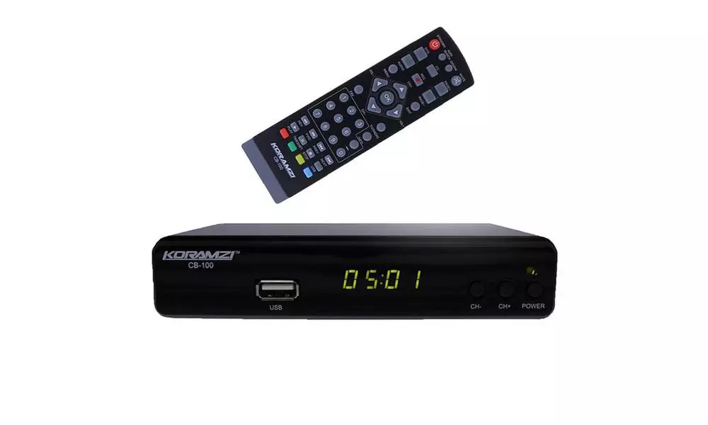 KORAMZI HDTV Digital TV Converter Box ATSC - Primary Image