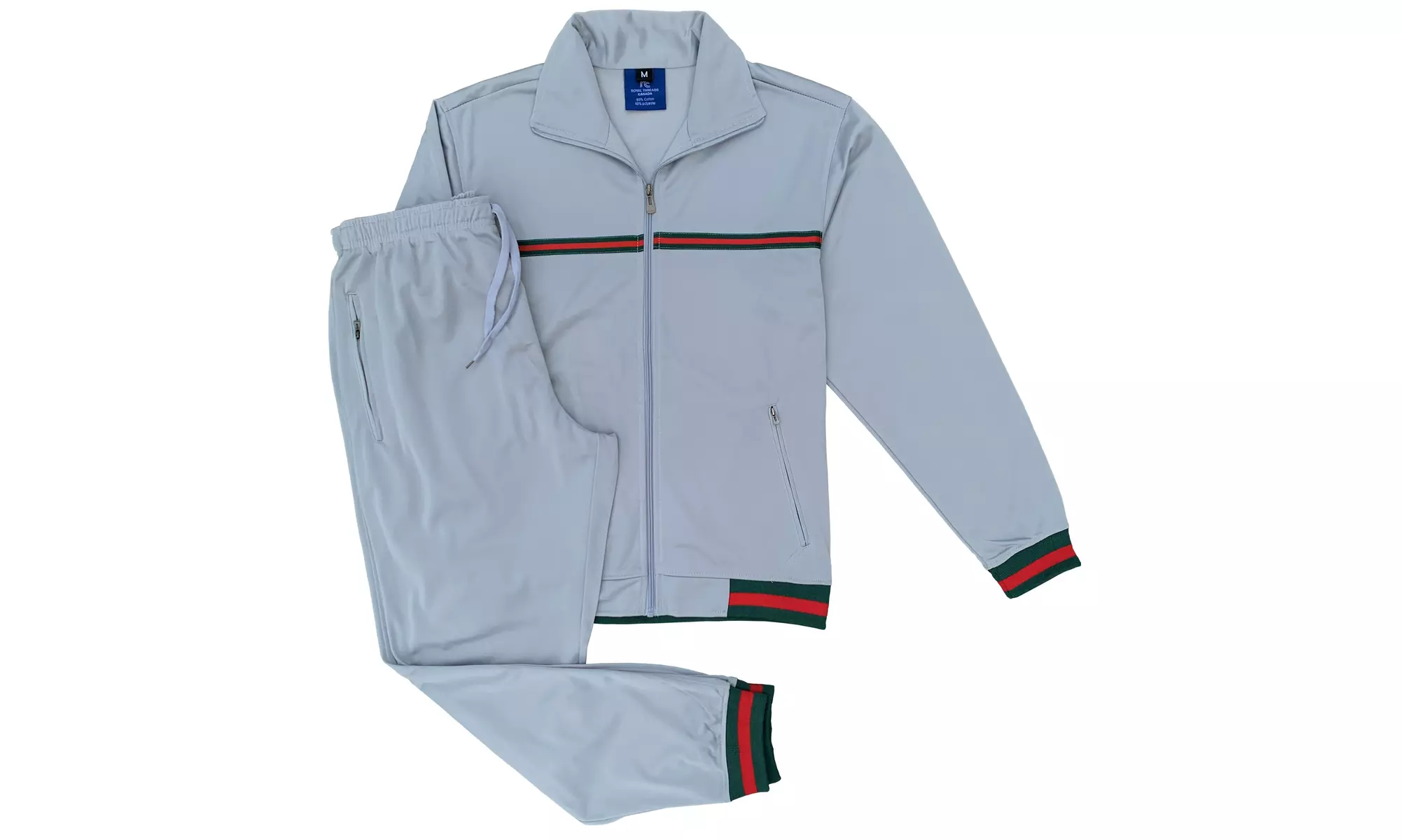 Men's Tracksuit Reefing Spring Active Jogger Tracksuit 2 Piece Matching Set