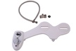 White Fresh Water Spray Non-Electric Mechanical Bidet Toilet Seat Attachment - Second Medium