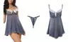 Women Fashionable Sleepwear Dress String Sexy Lingerie Set
