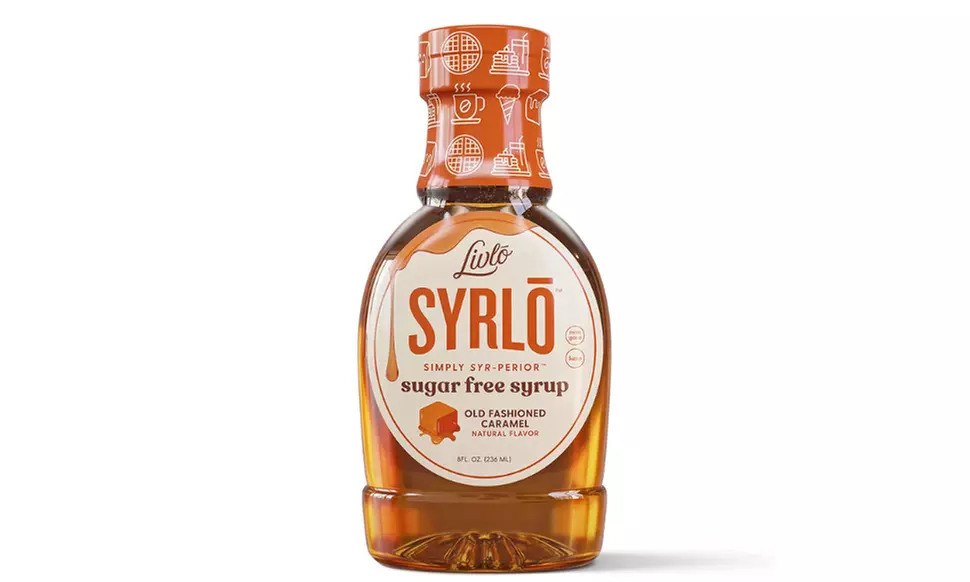 Sugar Free Keto Caramel Syrup - Low Carb & Keto Friendly Pancake Syrup, 8oz - Primary Image