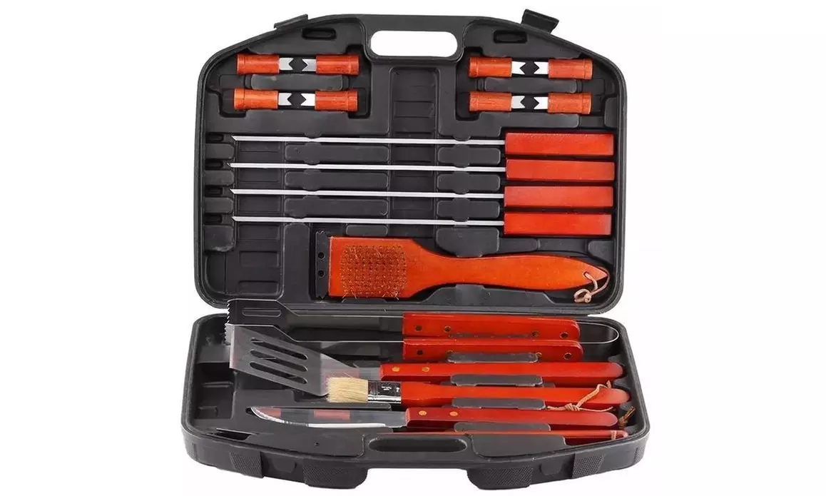 BBQ Grill Set with Case (18 Piece) - Primary Image