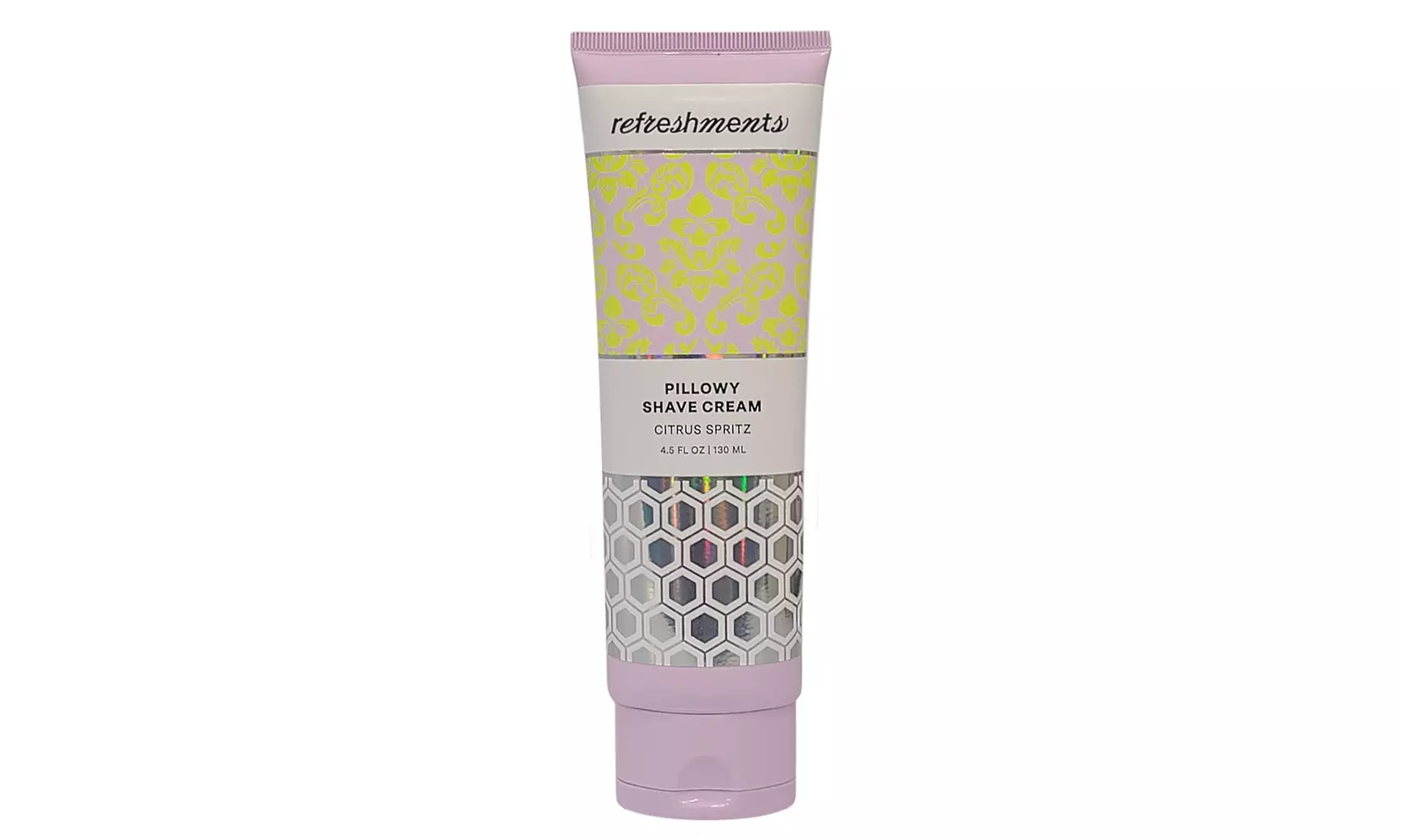 Refreshments Pillowy Shave Cream Citrus Spritz 4.5 oz / 130 ml - Primary Image