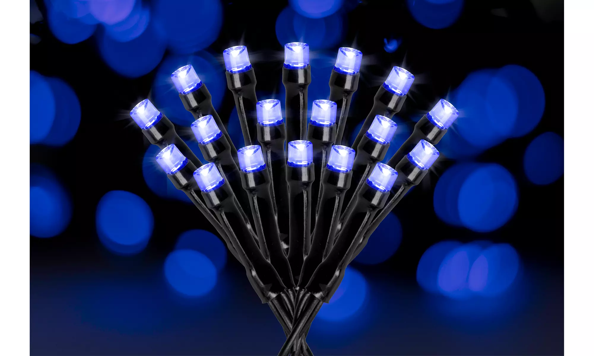 125LED Solar Powered String Lights. Multiple Colors & Quantities Available. 