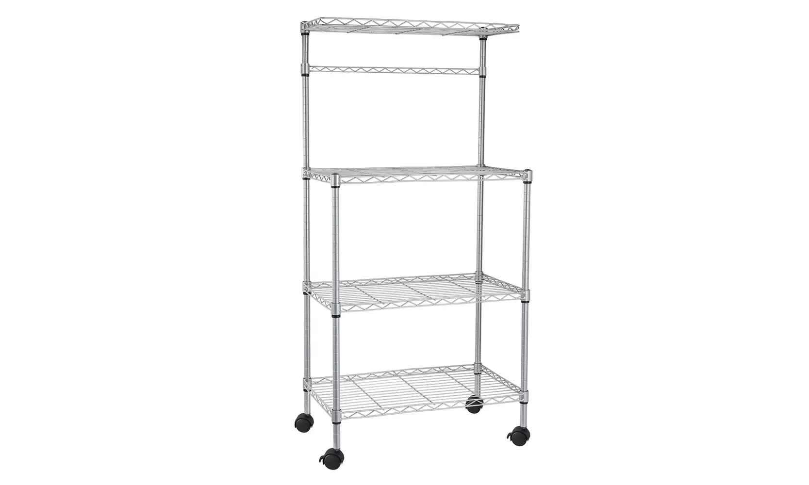 4 Layer Adjustable Kitchen Bakers Rack Shelf - Primary Image