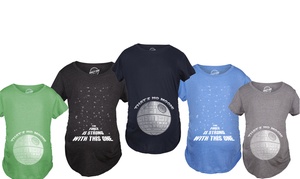 Cute and Funny Star Wars Themed Maternity T-shirts