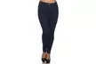 Fleece Fashion Jeggings - Plus Size - Second Medium