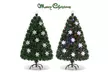 Costway 5' Pre-Lit Fiber Optic Artificial Christmas Tree w/Multi-Color Lights - Second Medium
