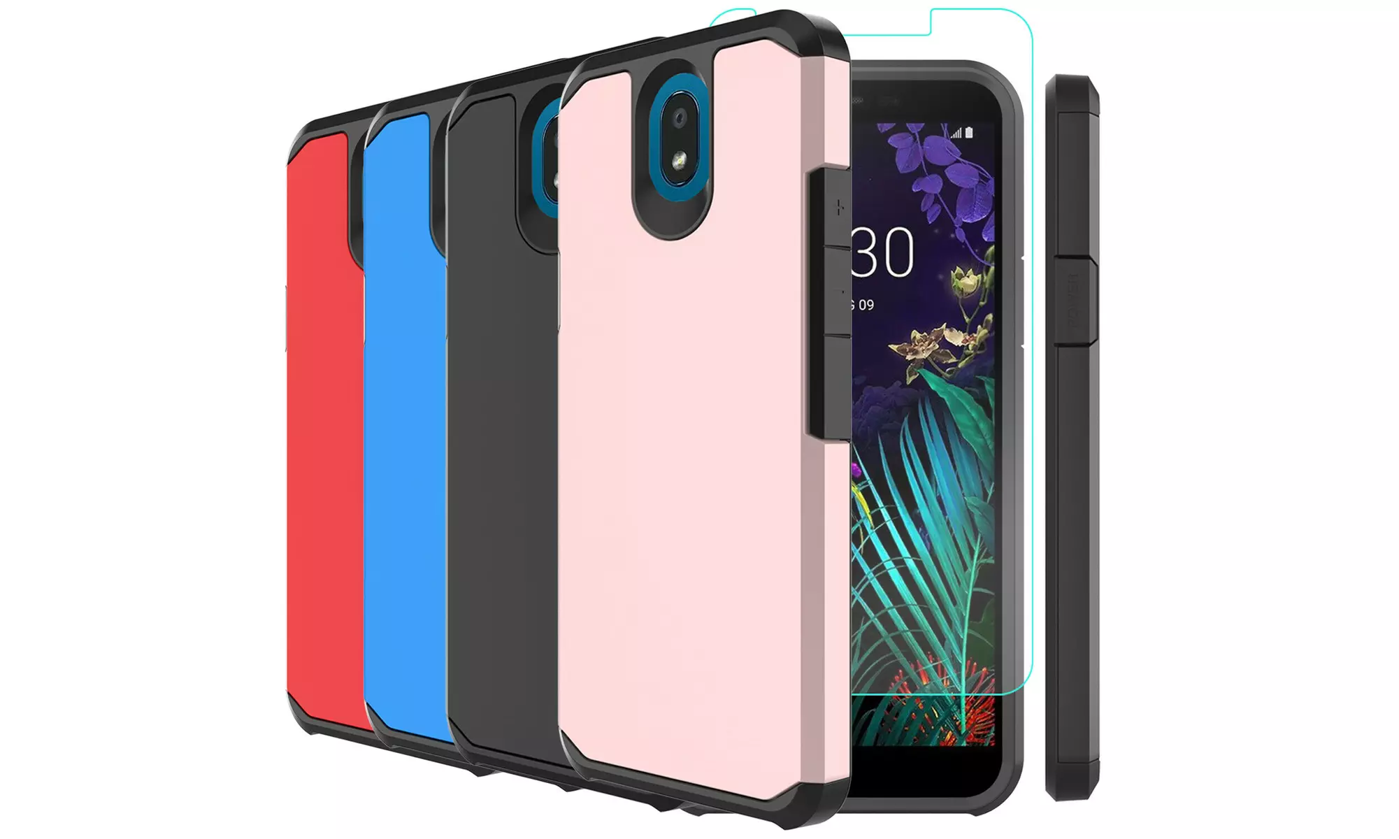 For LG Journey LTE L322DL Case with Screen Protector Shockproof Phone Cover - Primary Image