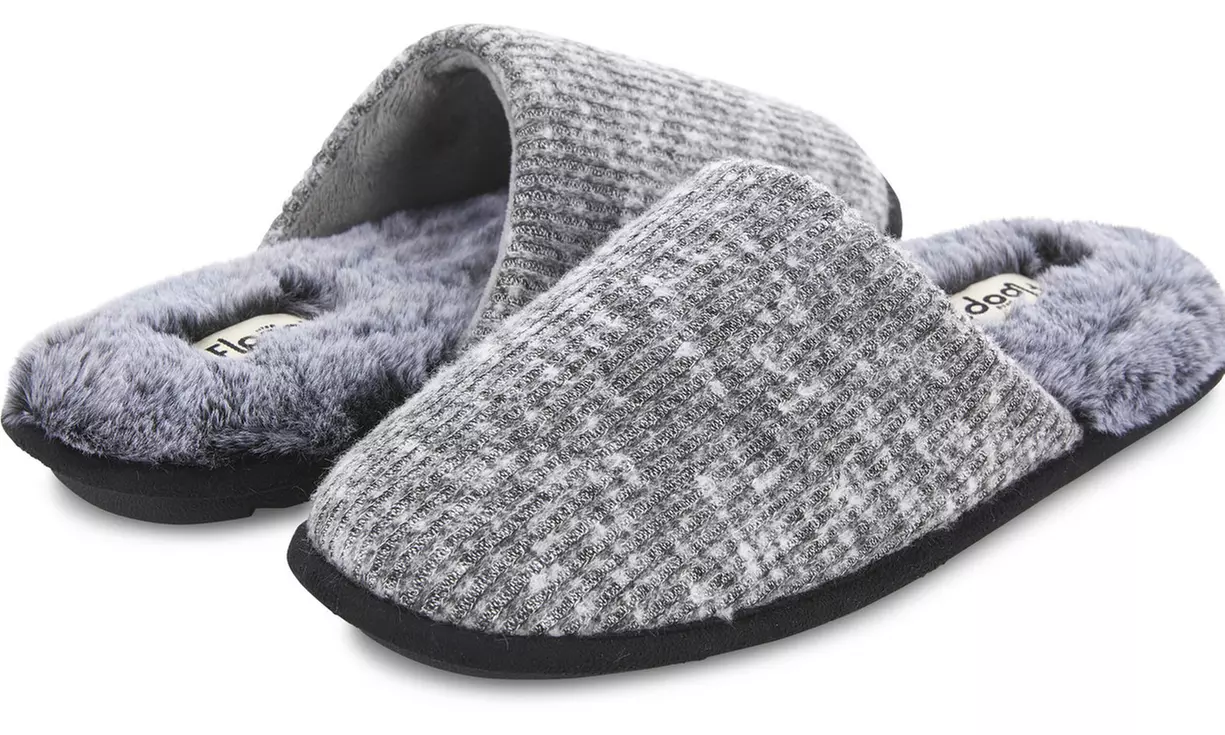 Floopi Women's Aurora Knit Scuff Slippers