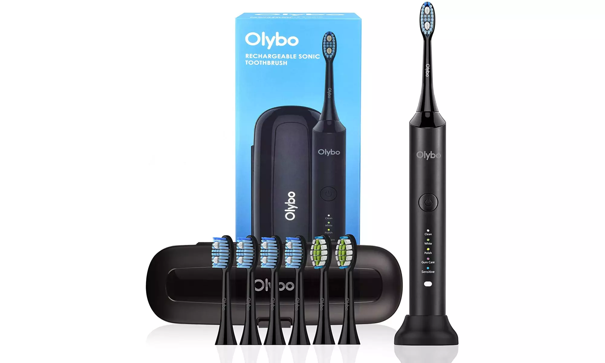 Electric Toothbrush for Adults with Powerful Motor - Primary Image