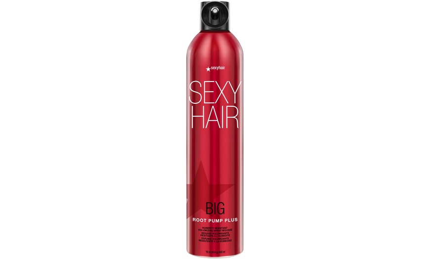 8. SexyHair Big Root Pump Plus Humidity Resistant Volumizing Spray Mousse - wide 7