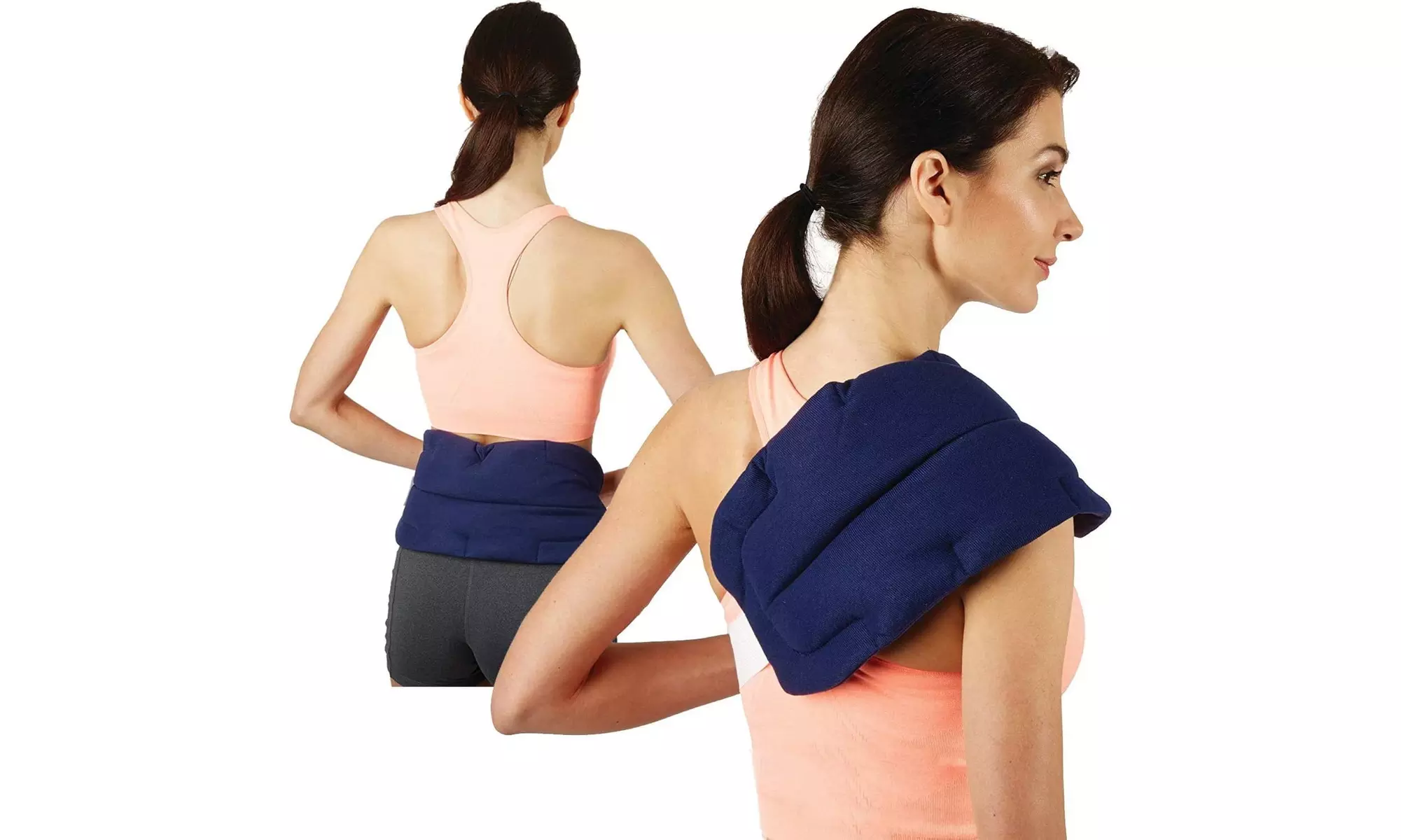 Bed Buddy Back Wrap Heat Pad - Microwaveable Heating Pad - Second Medium