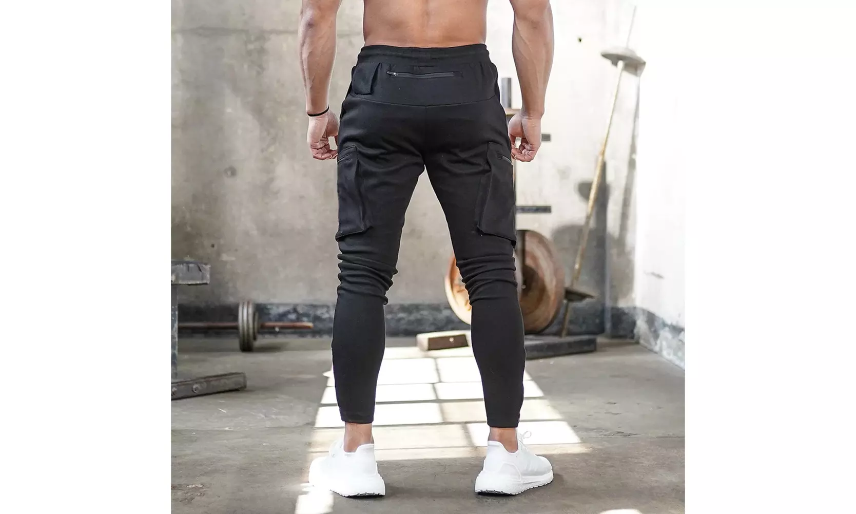 US Man's Training Bodybuilding Sports Fitness Sweatpants Jogger Gym Pant Fashion