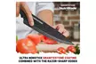 Granitestone Nutriblade Nonstick Stainless Steel Knife Set 12 Pcs - New - Second Medium