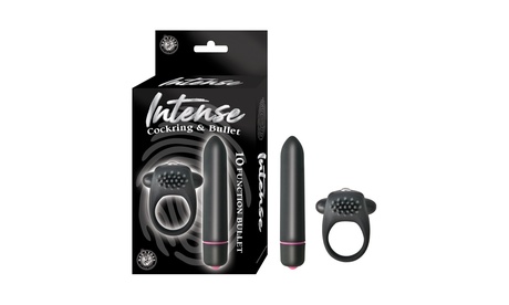 Nasstoys Intense C-Ring And Bullet Black