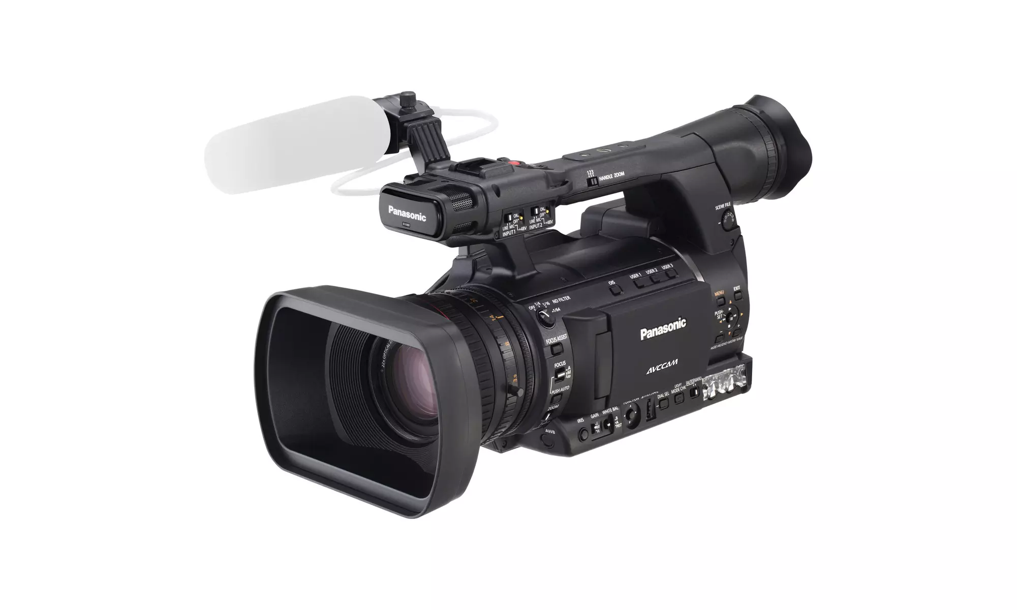 Panasonic AG-AC160A AVCCAM HD Handheld Camcorder - Primary Image