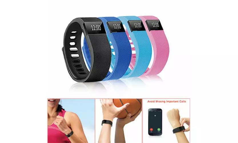 Sleep Sports Fitness Activity Tracker Smart Wrist Band Pedometer Bracelet Watch  - Primary Image