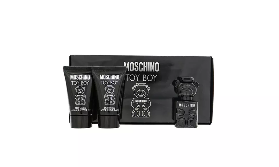 Moschino Toy Boy Men 3 Piece Gift Set for Men