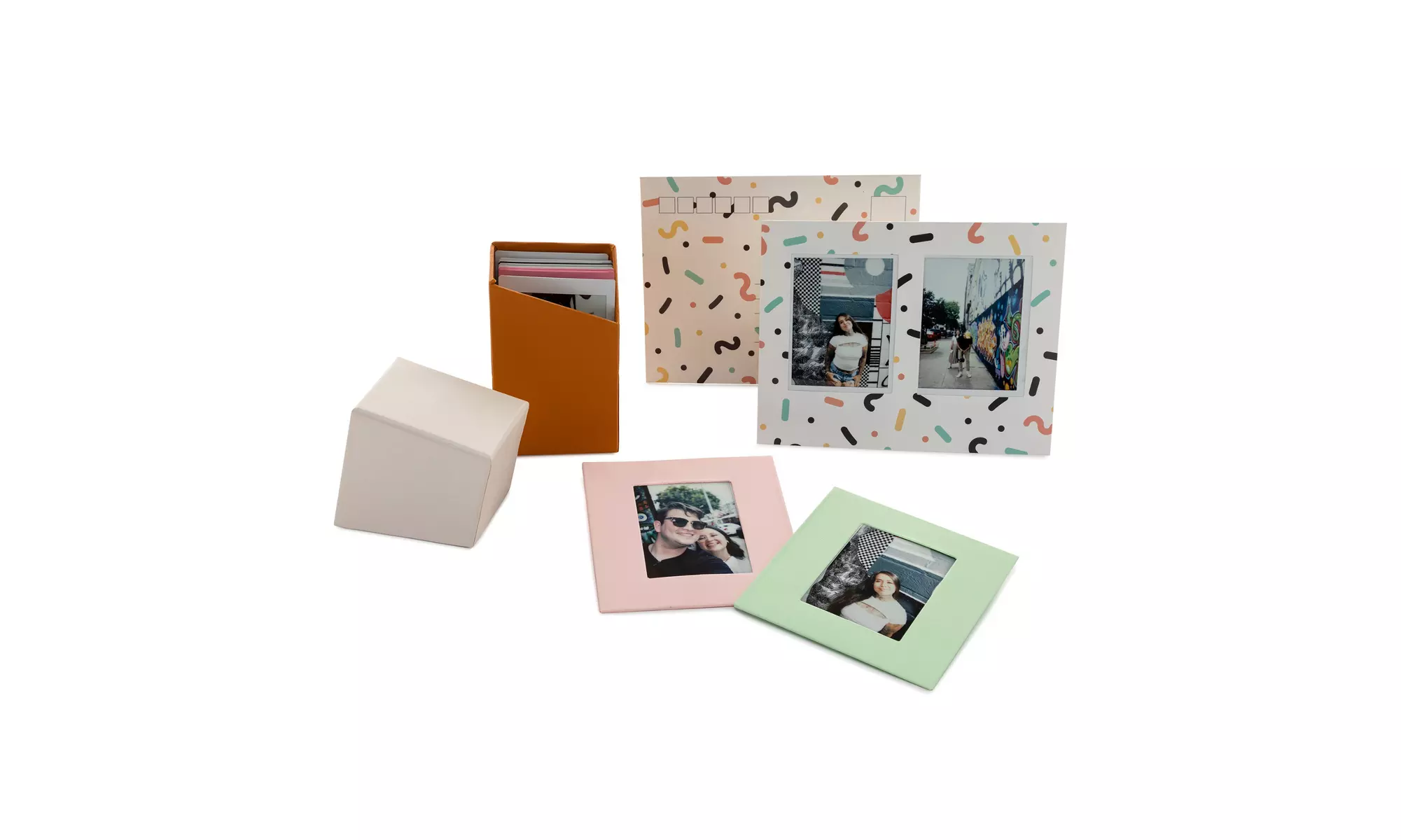 Fujifilm instax Mini Twin Film Pack (100 Exp) with Storage Box and Postcard Set - Second Medium
