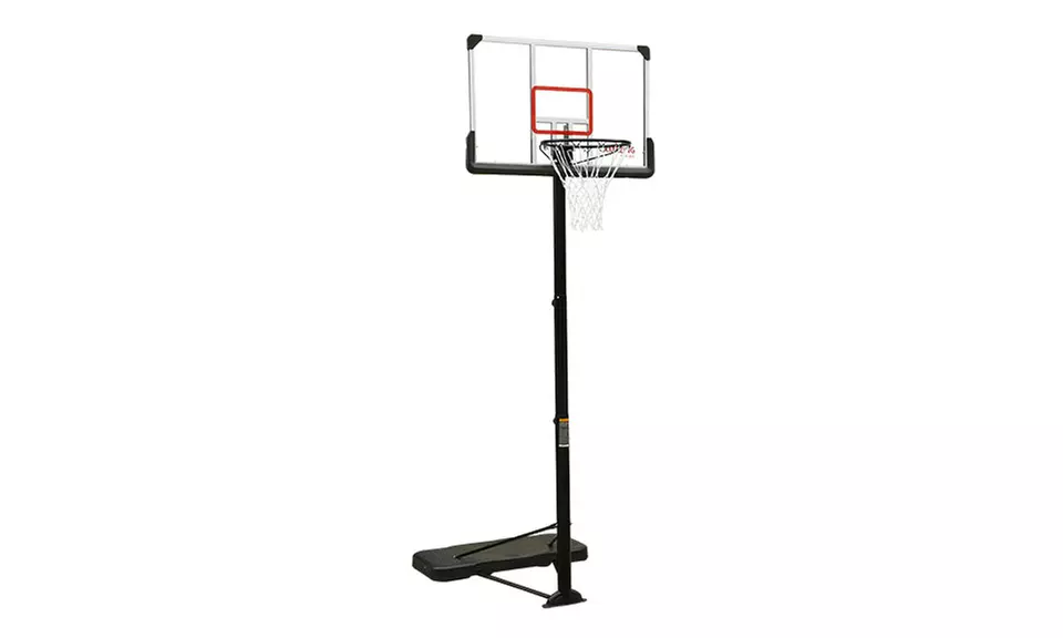 Deluxe Pro Court Basketball Hoop w/ 44" Polycarbonate Shatter Proof Backboard - Second Medium