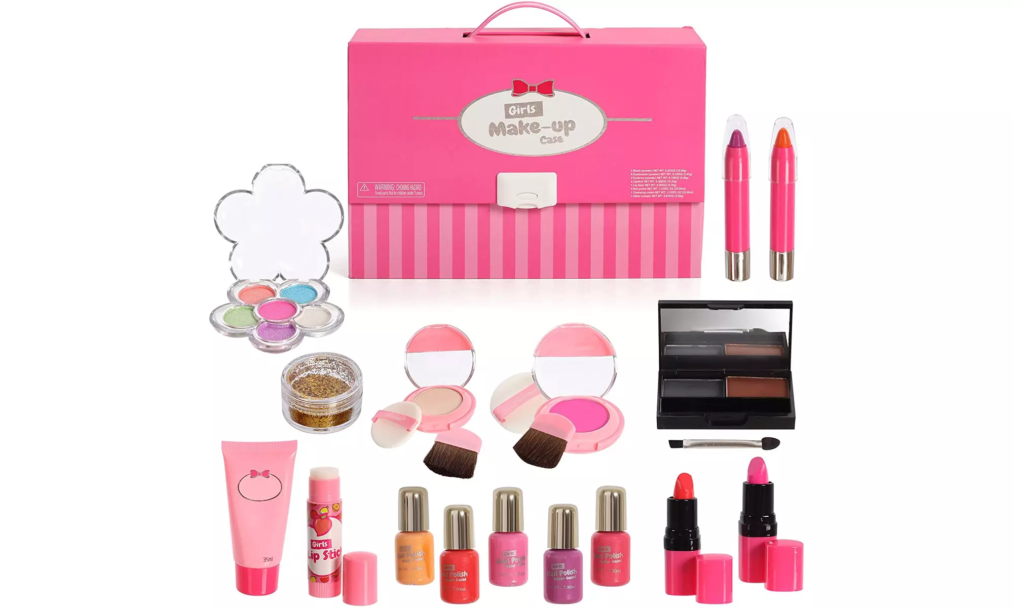 Pretend Makeup Set for Princess Girls - Primary Image