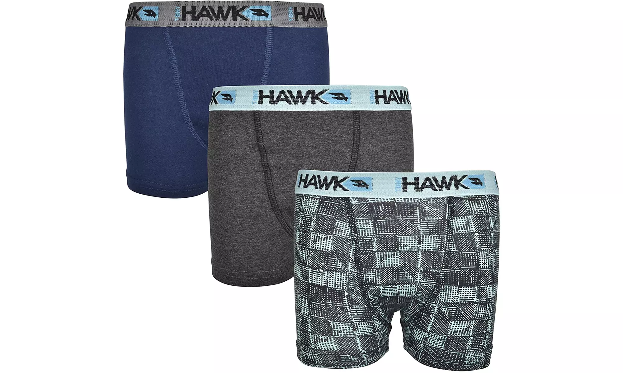 9-Pack Tony Hawk Boys' Cotton Blend Toddler-Big Kid Sizes No Fly Boxer Briefs