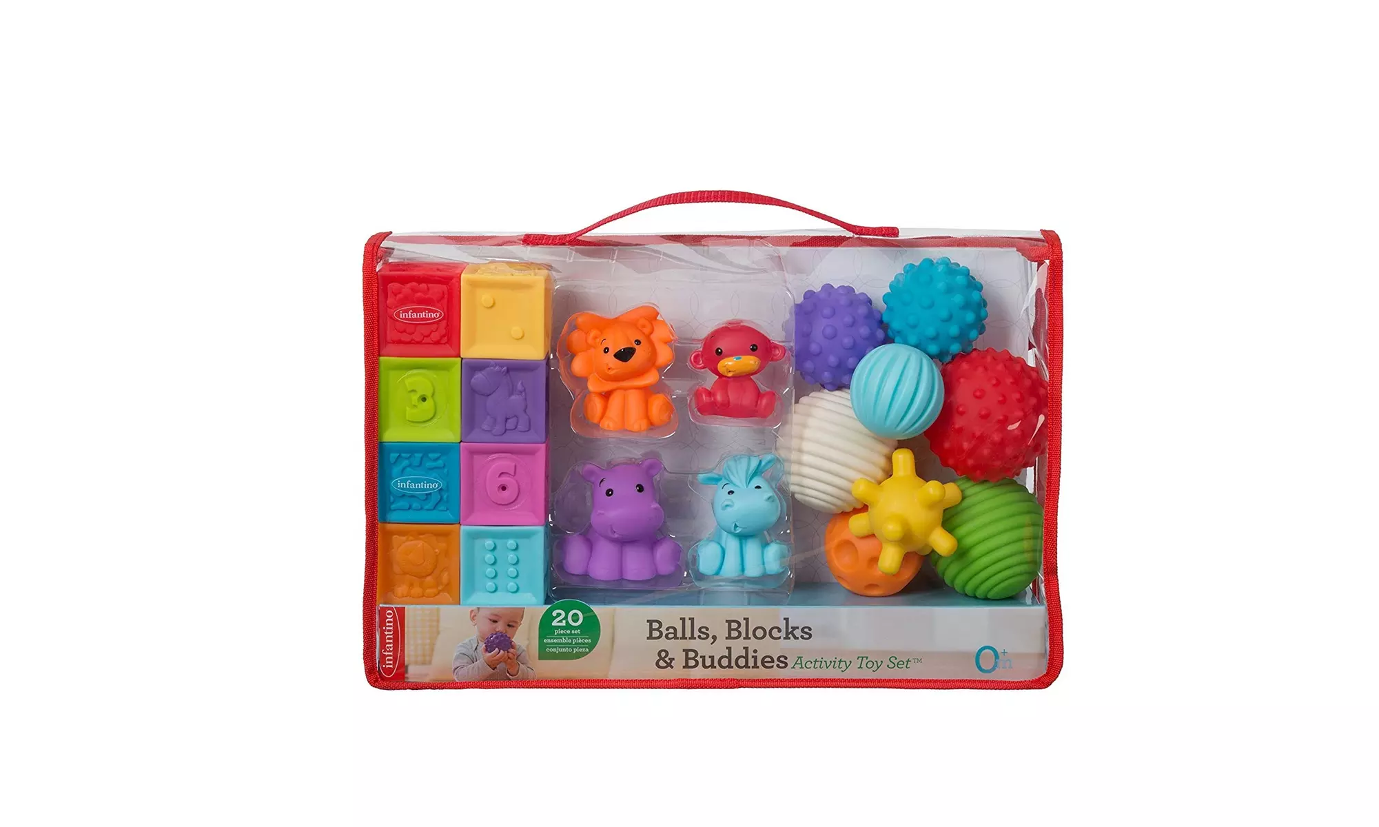 Infantino Balls, Blocks, & Buddies Activity Toy Set - Second Medium