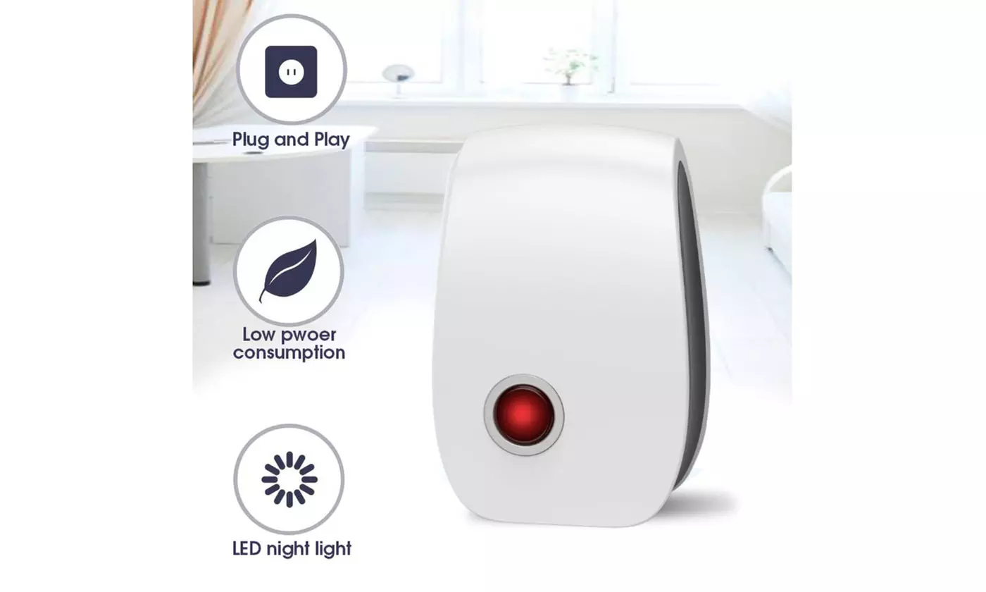6Pcs Ultrasonic Electronic Pest Repeller Bug Cockroach Mouse Killer