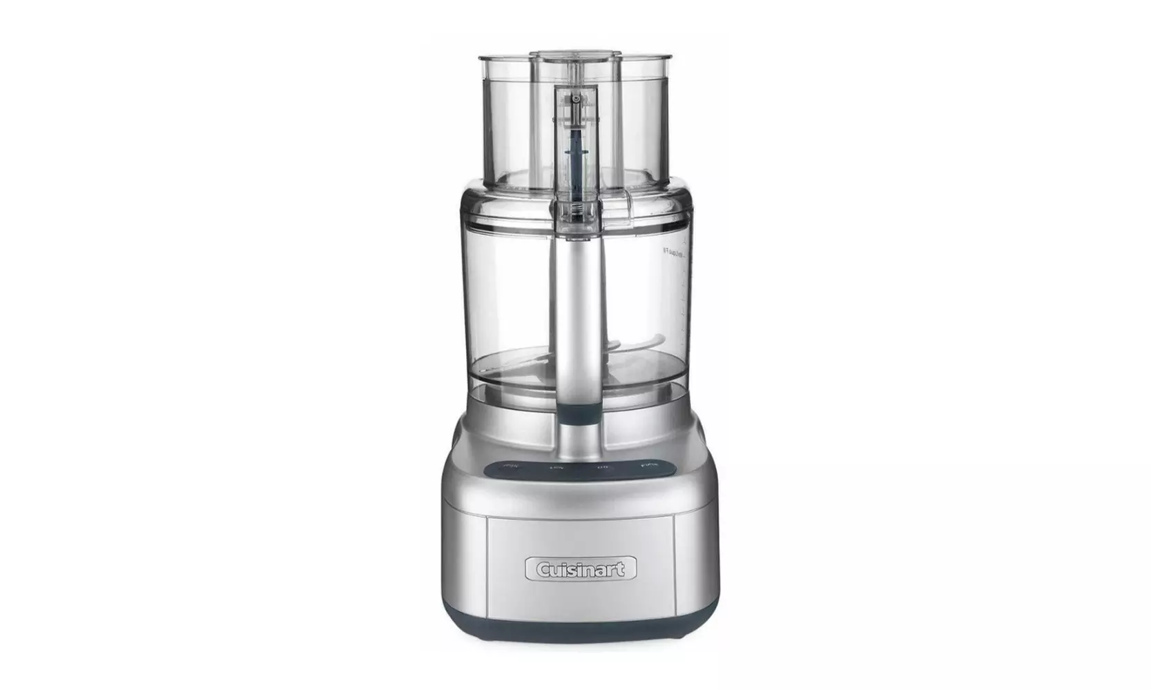 Cuisinart Elemental 11-Cup Food Processor (Silver) with Bamboo Spoon Bundle - Second Medium