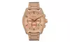 Nixon Chronograph A366-897-00 Rose-Gold Dial Rose Gold Tone Stainless Steel