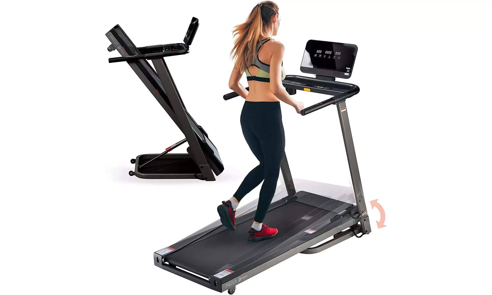 Lifepro Pacer Folding Treadmill for Home - Primary Image