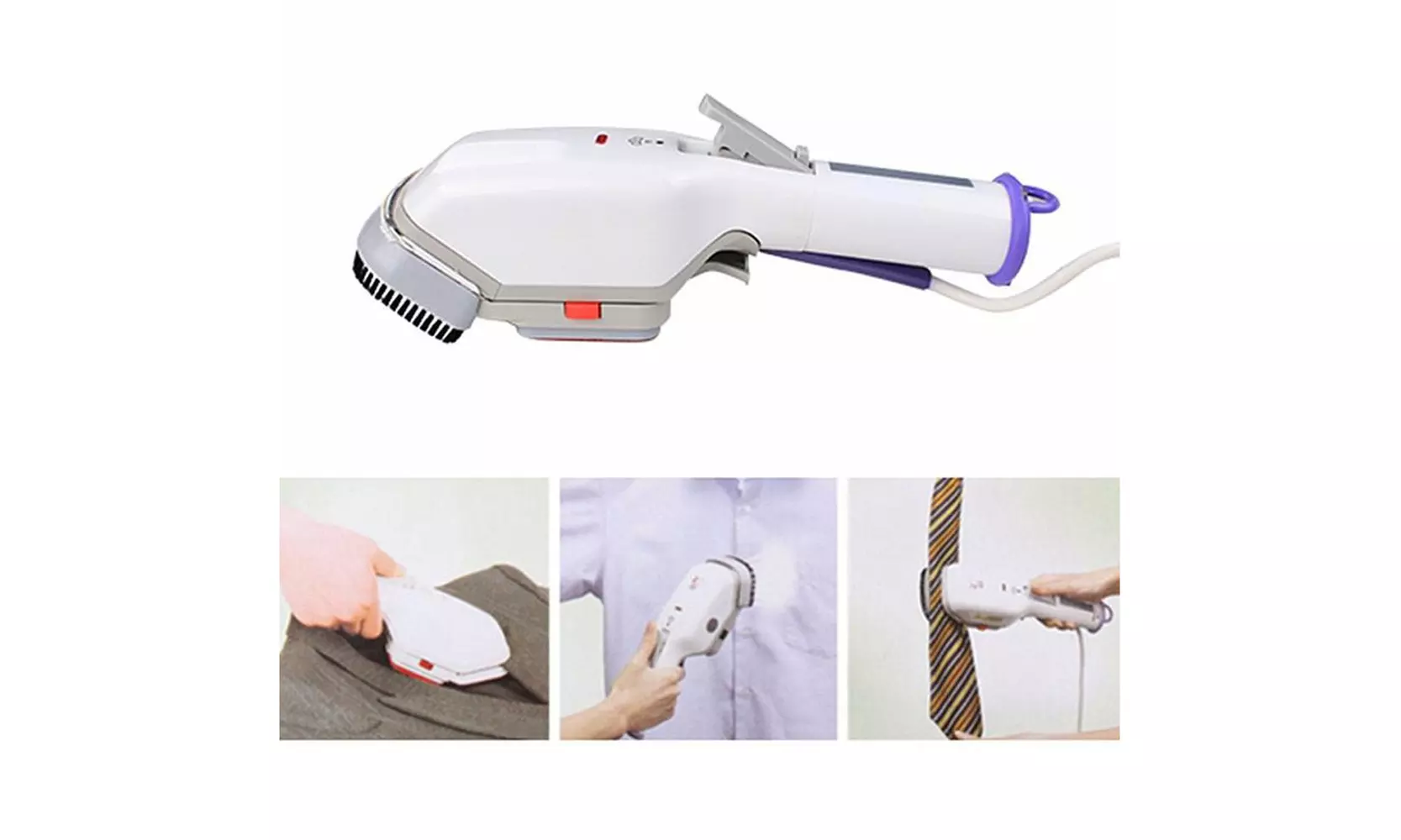 Easy-to-Operate Handheld Fabric Iron Steam Clothes Garment Clothing Steamer - Primary Image