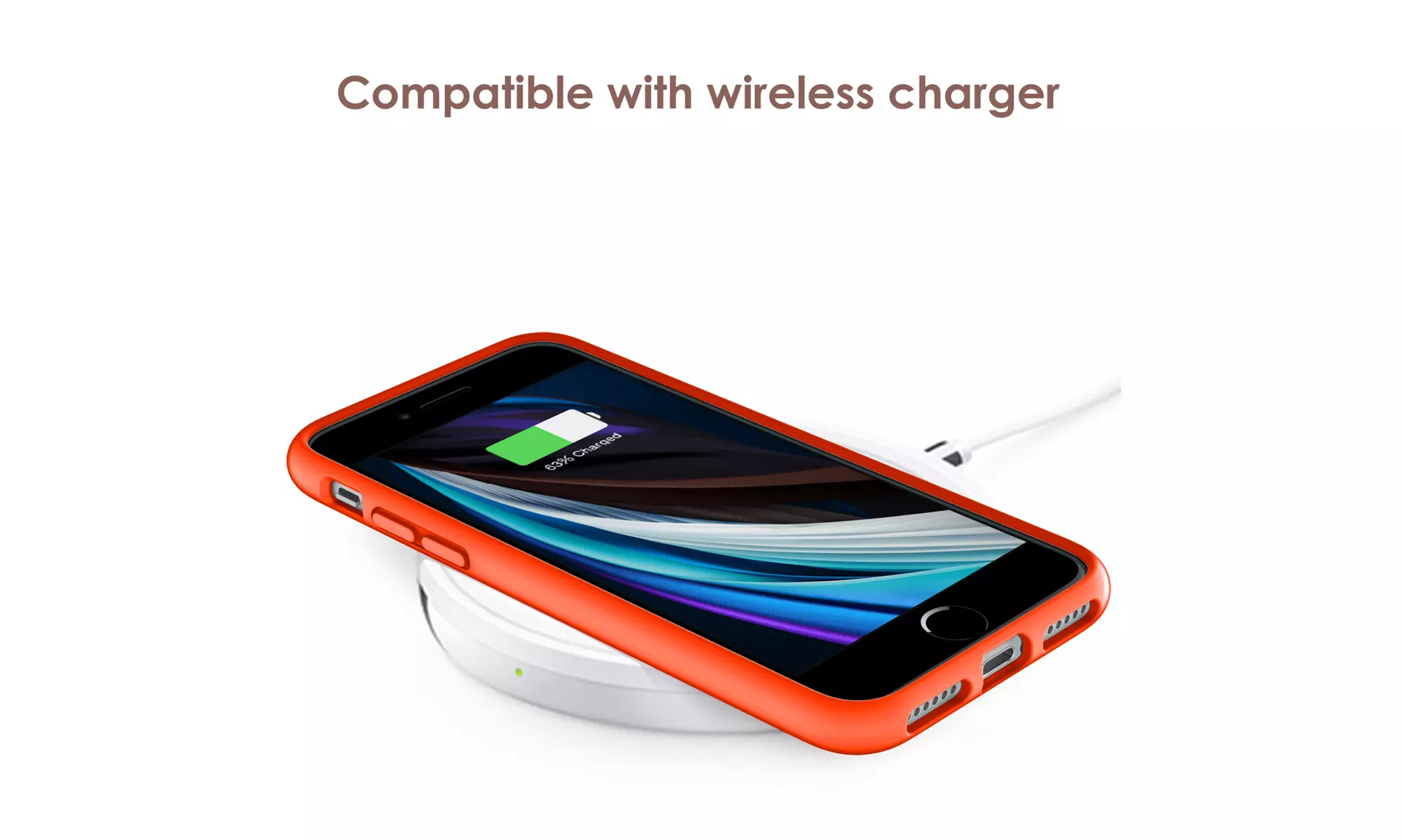 Silicone Case for iPhone 7/8, iPhone SE 3/2, Silky-Soft Touch Shockproof Case