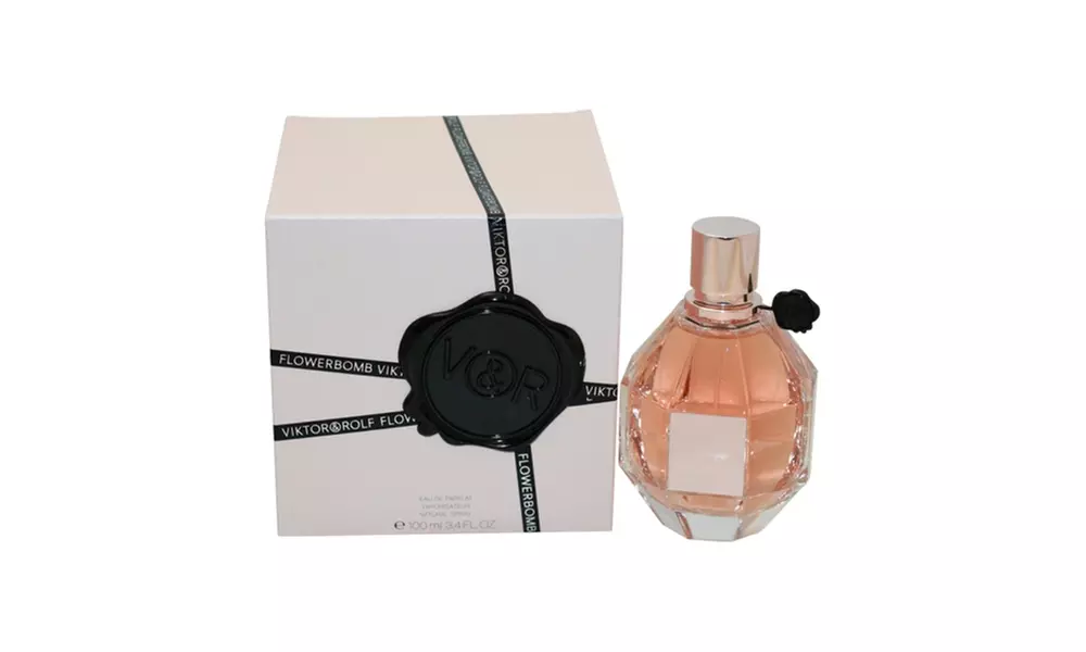 Flowerbomb For Women By Viktor & Rolf Eau De Parfum Spray 3.4 oz - Primary Image