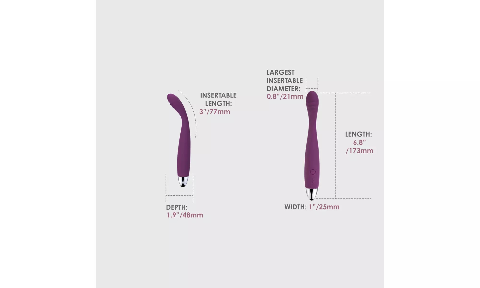 Svakom CICI Slim G-Spot Vibrator - Second Medium