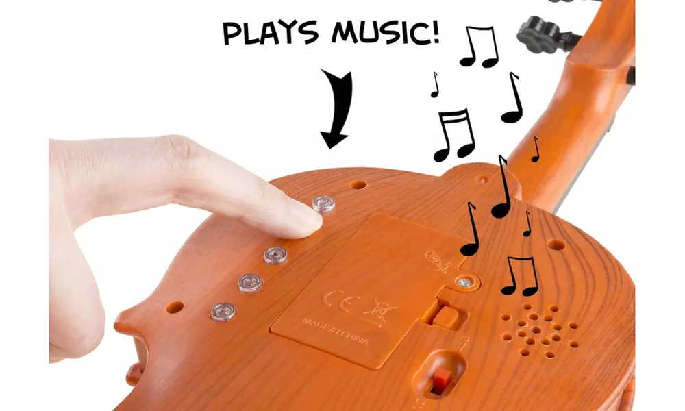 Hey! Play! Battery-Operated Toy Violin with Bow - Second Medium