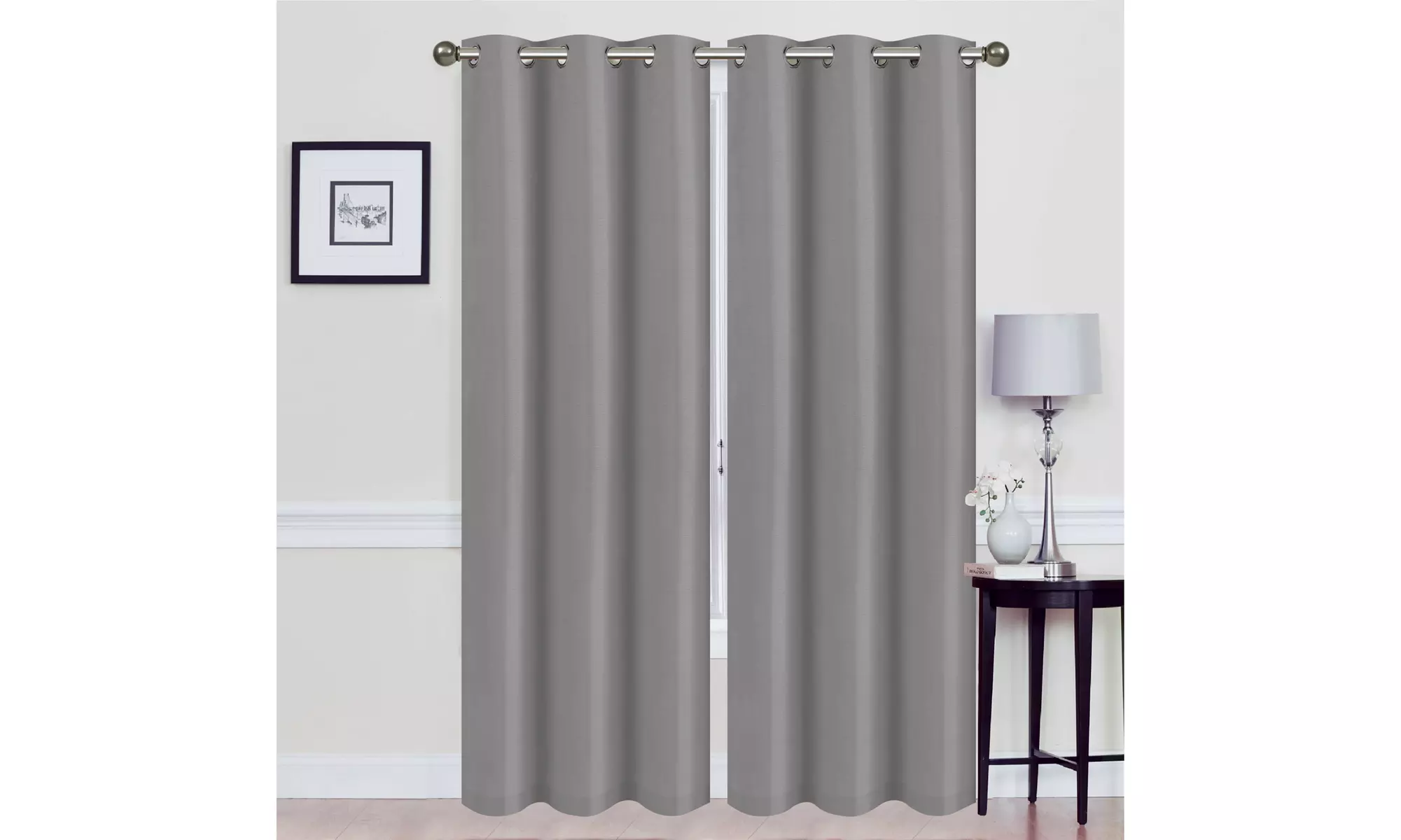 Foam-Backed Blackout Grommet Panel Pair (63" and 84" Lengths)