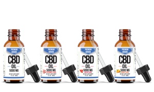 5000MG High Potency Organic CBD Oil from Select Organics, Various Flavors